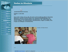 Tablet Screenshot of kochen-im-altenheim.de